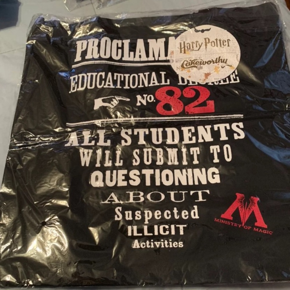 Harry Potter Cakeworthy tote